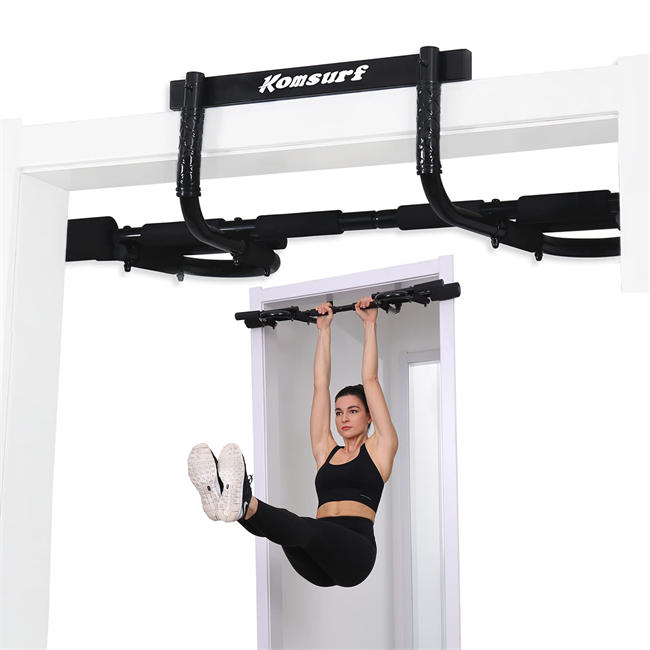 Pull Up Bar for Doorway, Pullup Bar for Home, Multifunctional Chin Up Bar, Portable Fitness Door Bar, Body Workout Gym System Trainer