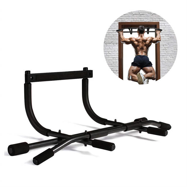 Pull Up Bar for Doorway, Chin up Bar Doorframe for Home Exercise, No Screws for Home Gym Exercise Equipment, Multifunctional Fitness Bar Exercise Bar Fits Most DoorWays
