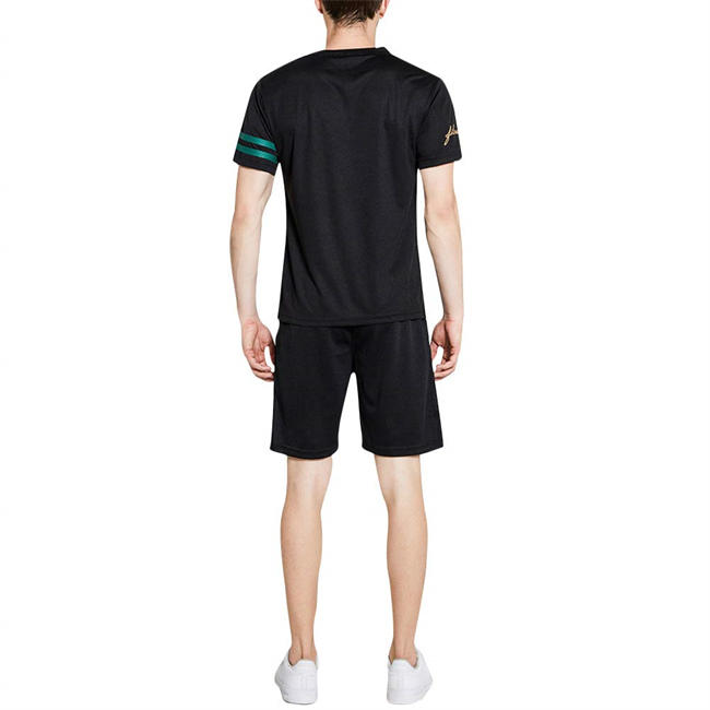 Men Casual 2 Piece Tracksuit Short Sleeve Top and Shorts Running Jogging Athletic Sports Set