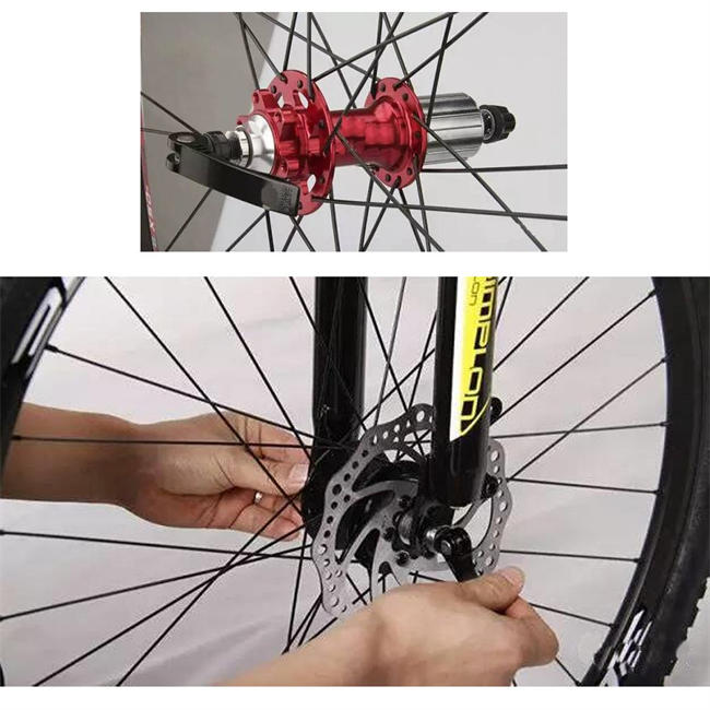 Bike Axle Quick Release Skewer Front Rear Bicycle Axle Wheel Hub Fit for Road Bike, Mountain Bike, MTB, BMX (1 Pair)