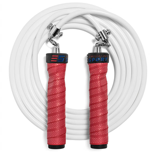 The Challenger Rope - 1lb Weighted Jump Rope for Men & Woman - HIIT, Cardio, Crossfit, Boxing, and Strength Training