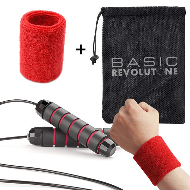 Jump Rope is a Highly Effective Equipment to Fat Burning for Healthy Weight Loss, Slim Down and Have a Flat Abs. Tangle-Free Rope is Easily Adjusted to Suit any User. The Ergonomic Anti Skid Handles Adapts to the Curves of Your Hands for a Good Grip