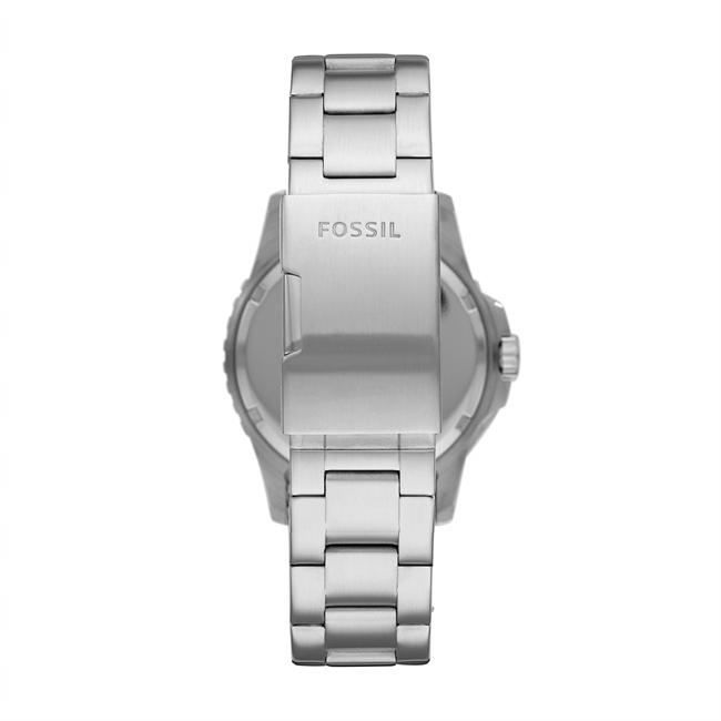Mens FB-01 Stainless Steel Dive-Inspired Casual Quartz Watch