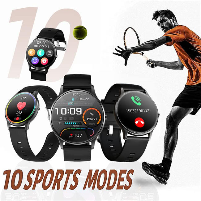 Smart Watch, Fitness Tracker Smartwatch for Android and iOS Phones with 1.28