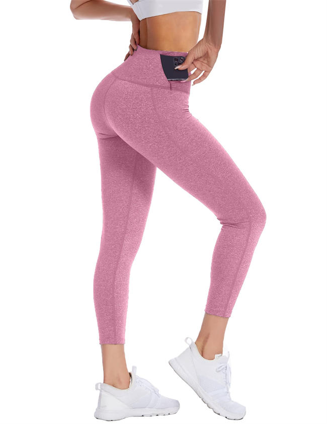 Womens Workout Leggings - High Waist Tummy Control Yoga Pants with Pockets for Women, S-XXL