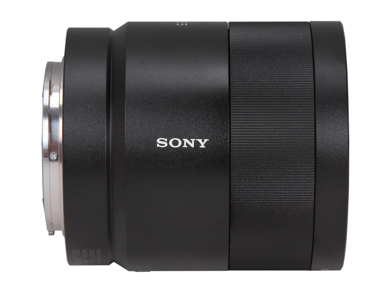 SONY SEL55F18Z Compact ILC Lenses Sonnar T FE 55mm F1.8 ZA Lens Black