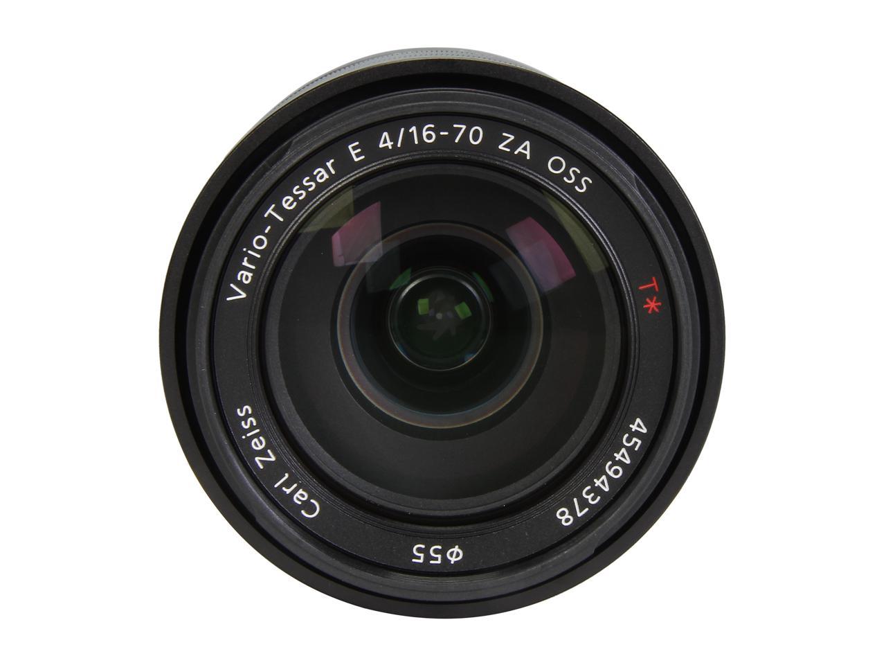 SONY SEL1670Z Compact ILC Lenses Vario-Tessar T E 16-70mm F4 ZA OSS Lens Black