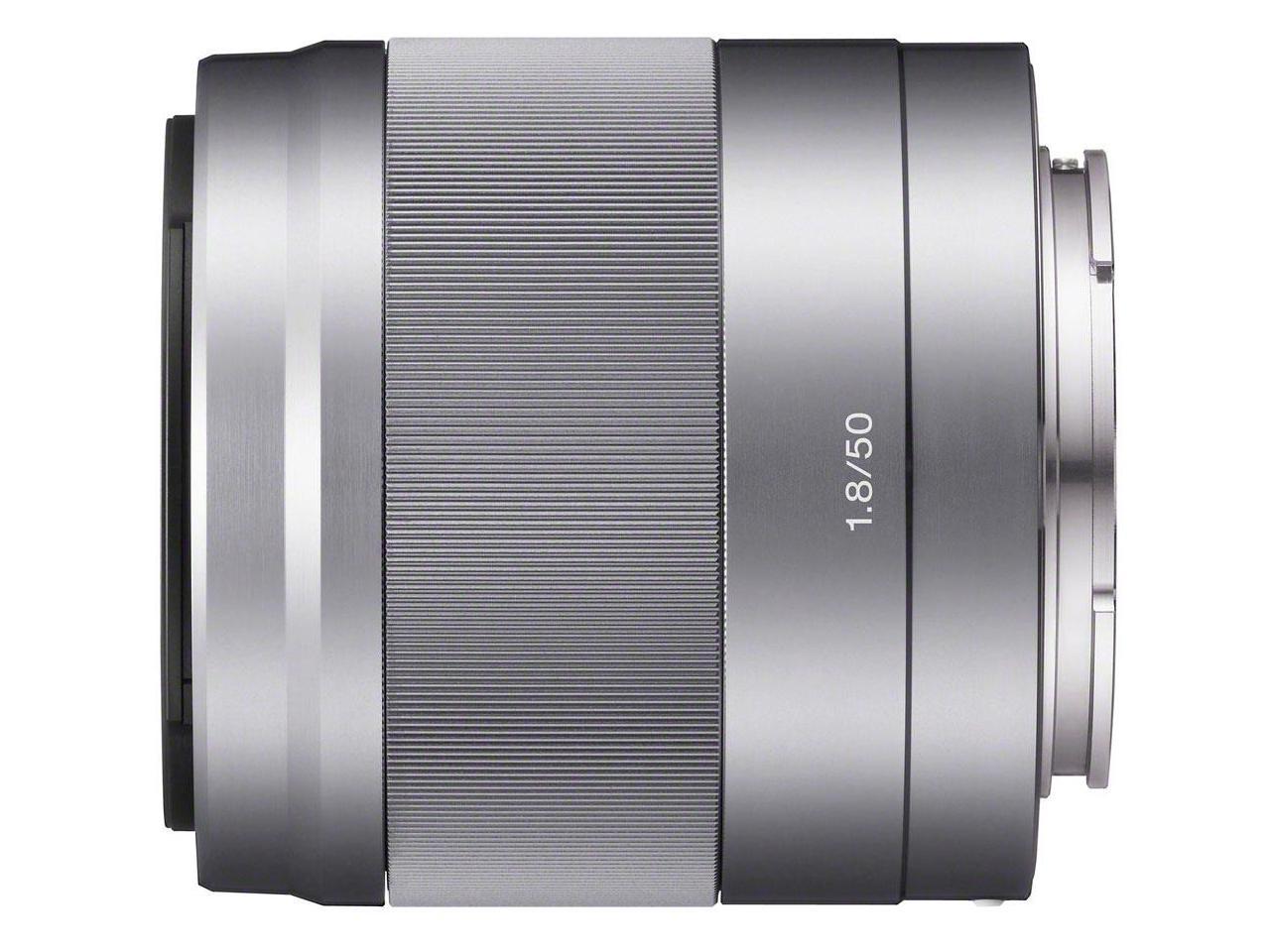SONY SEL50F18 Compact ILC Lenses 50mm f/1.8 Lens Silver